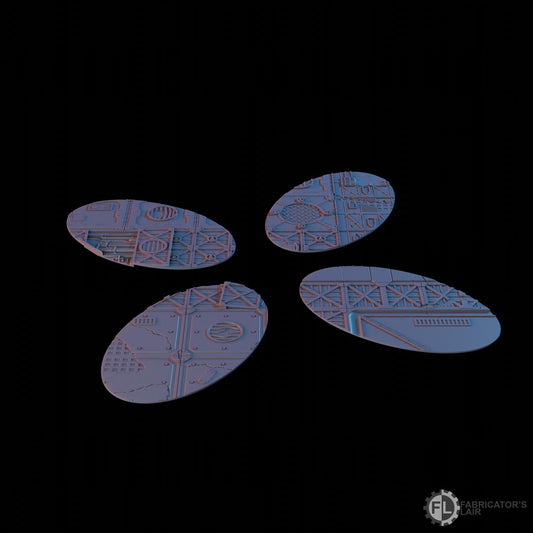 170x105mm Oval-Bases-Gothic-City-style