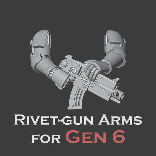 GEN 6 RIVET-GUN ARMS x10 Custom Prints