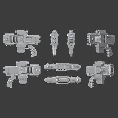 Heresy Gen 5 Deflagrate Pistol Arms x10 (Custom Order)