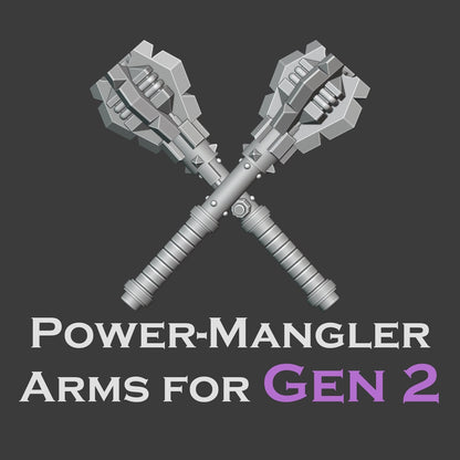 Heresy Gen 2 Power-Mangler Arms x10 (Custom Order)