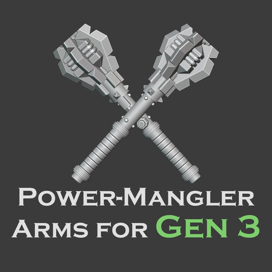 Heresy Gen 3 Power-Mangler Arms x10 (Custom Order)