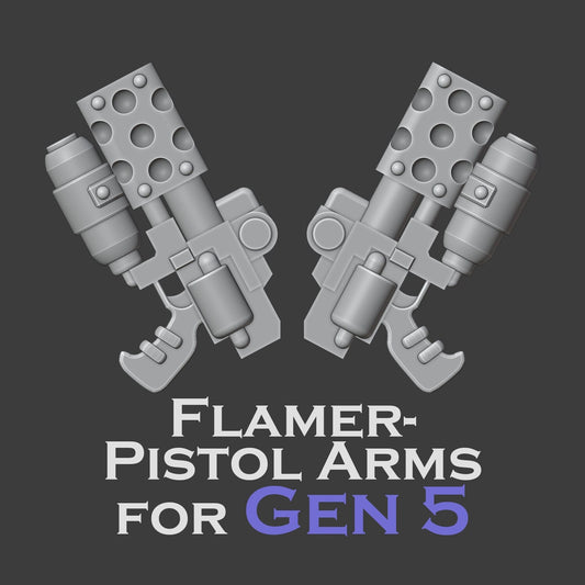 Heresy Gen 5 Flame Pistol Arms x10 (Custom Order)