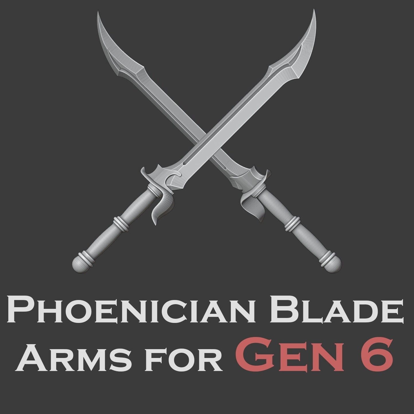Heresy Gen 6 Ph≈ìnician Blade Arm Pairs x10 (Custom Order)