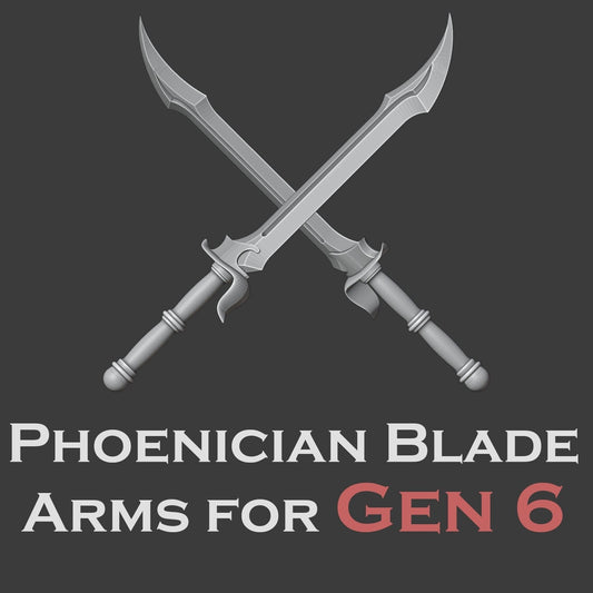 Heresy Gen 6 Ph≈ìnician Blade Arm Pairs x10 (Custom Order)
