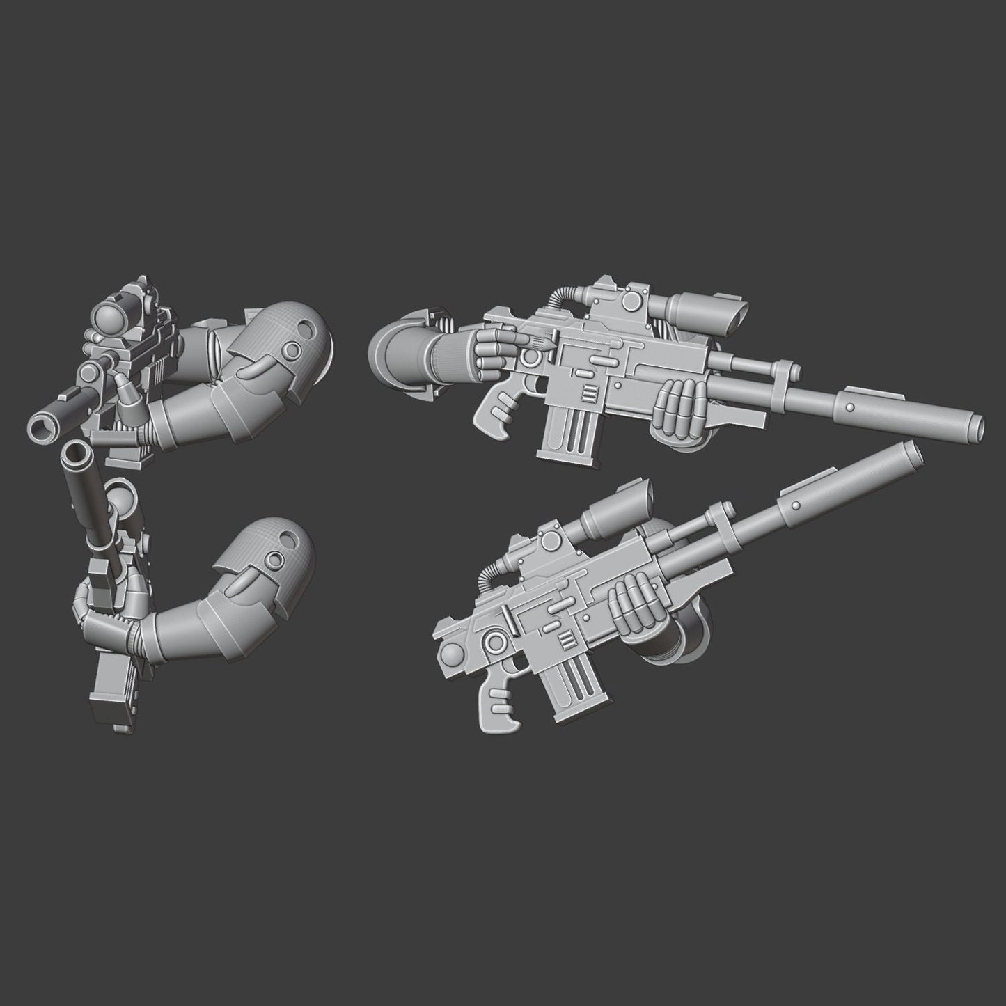 Heresy Gen 6 Sniper Team Arms x10 (Custom Order)