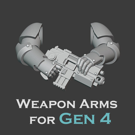 Heresy Gen 4 Bolt Weapon Arm Pairs x10 (Custom Order)