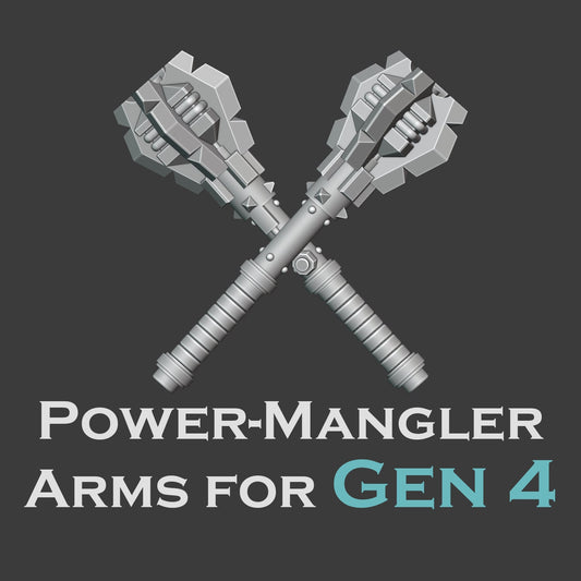 Heresy Gen 4 Power-Mangler Arms x10 (Custom Order)