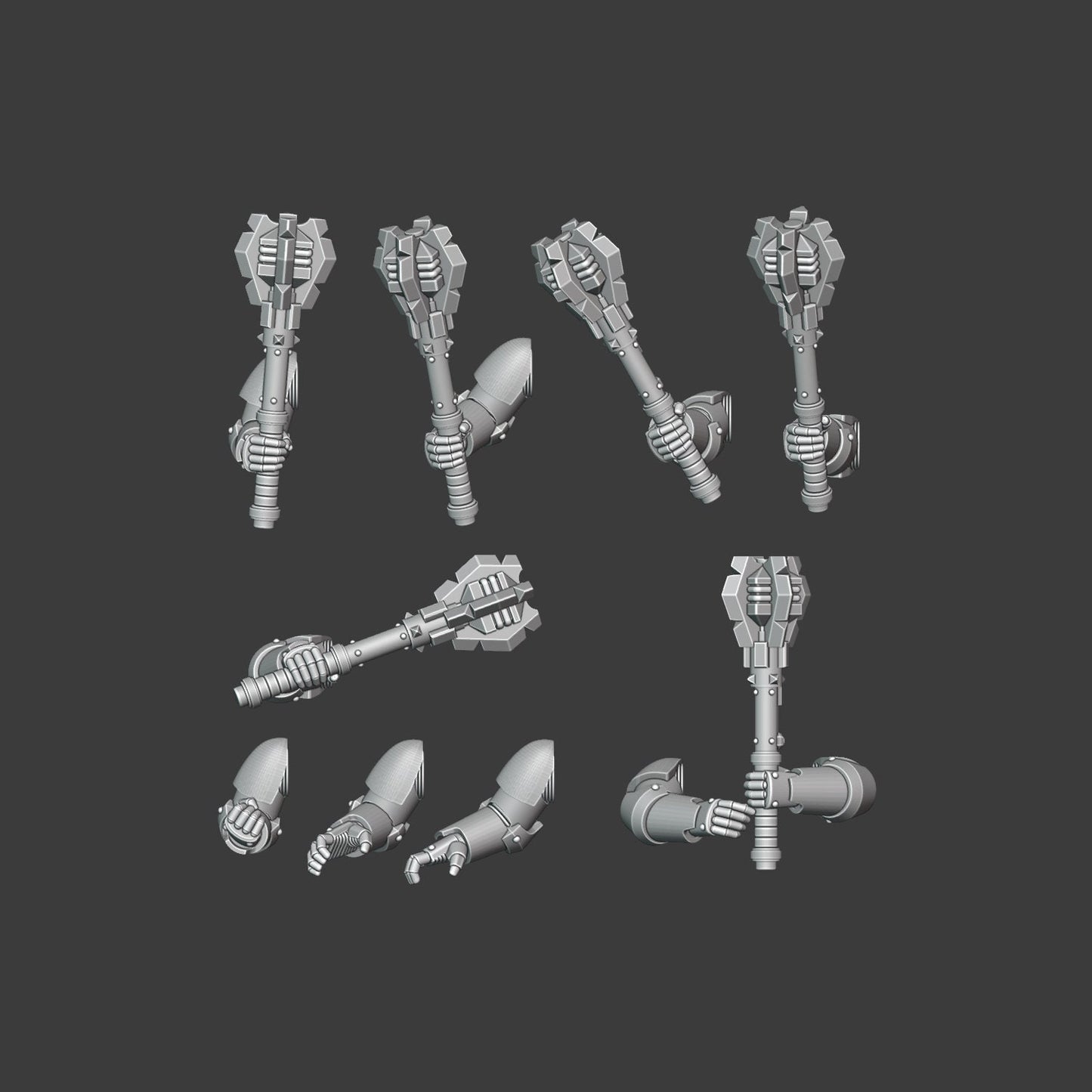 Heresy Gen 4 Power-Mangler Arms x10 (Custom Order)