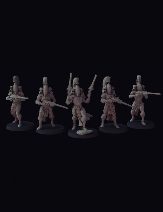 Aeterni Fantasy Cult Miniatures Elite Guard x5 (Custom Order)