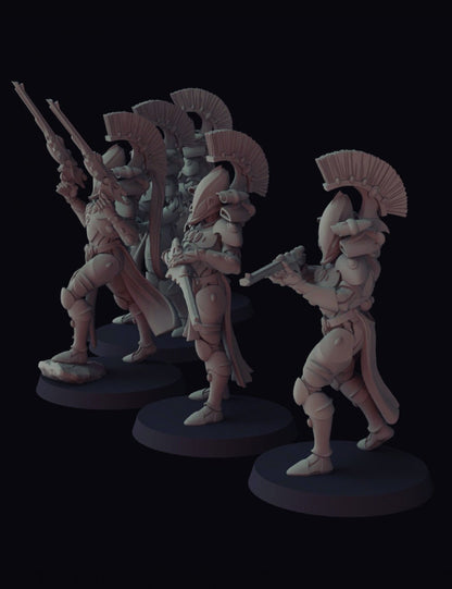 Aeterni Fantasy Cult Miniatures Elite Guard x5 (Custom Order)