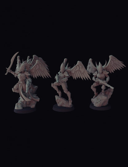 Aeterni Fantasy Cult Miniatures Sky Fighters x5 (Custom Order)