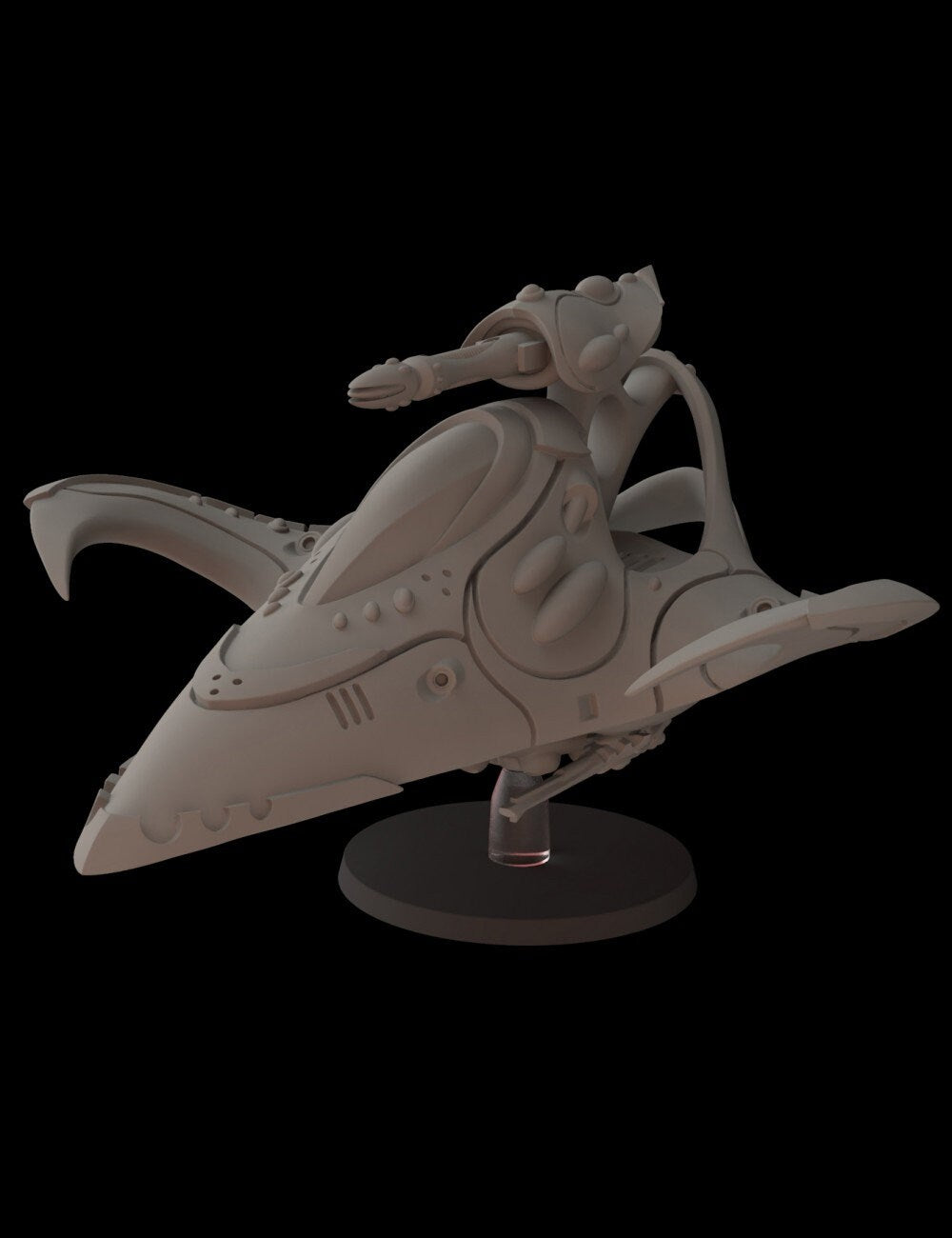 Aeterni Fantasy Cult Miniatures Battledancer Assault Ship (Custom Order)