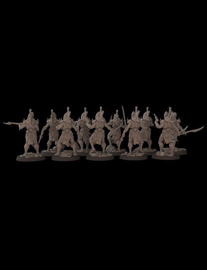 Aeterni Fantasy Cult Miniatures Primeval Assault Troops x10 (Custom Order)