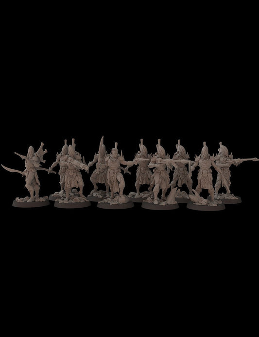 Aeterni Fantasy Cult Miniatures Primeval Assault Troops x10 (Custom Order)