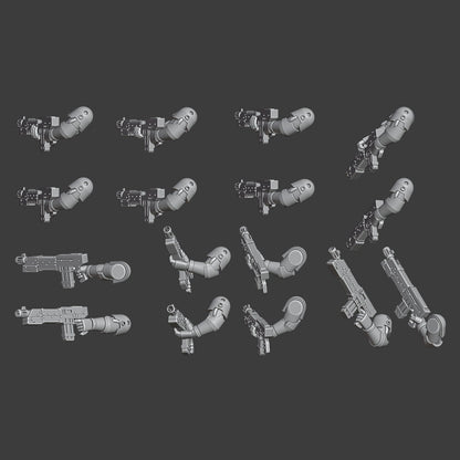 Heresy Gen 6 Autogun Arm Sets x10 (Custom Order)