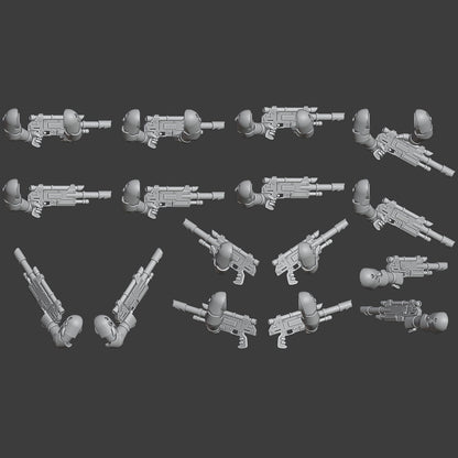 Heresy Gen 6 Lasgun Arm Sets x10 (Custom Order)