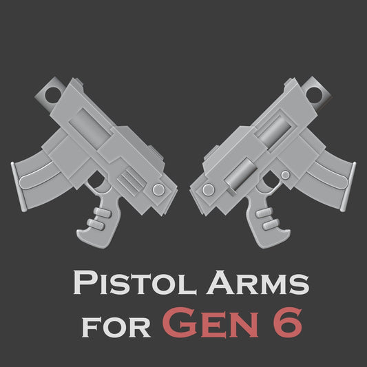 Heresy Gen 6 Bolt Pistol Arms x10 (Custom Order)