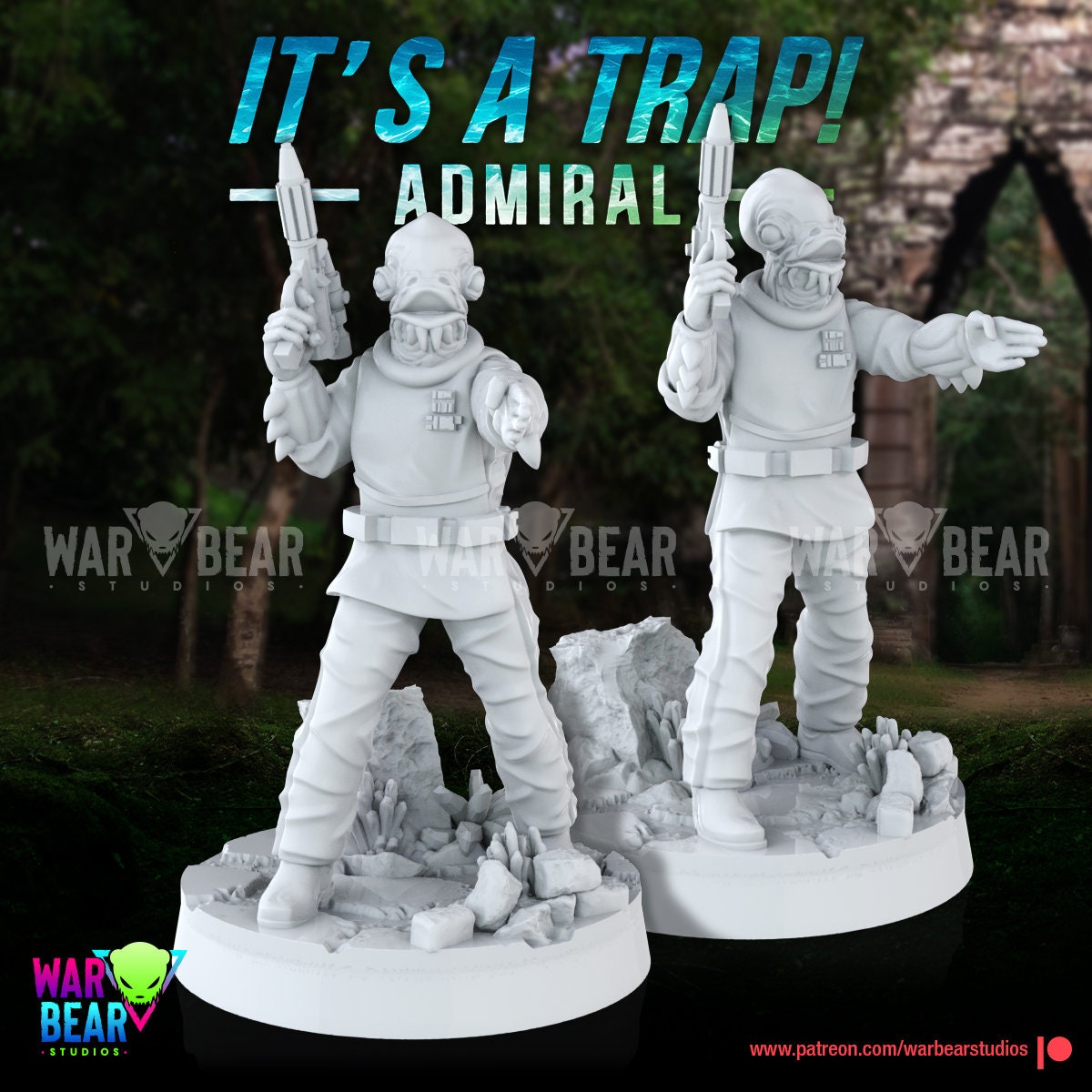 Legion - It's a TRAP! Admiral (Custom Order)