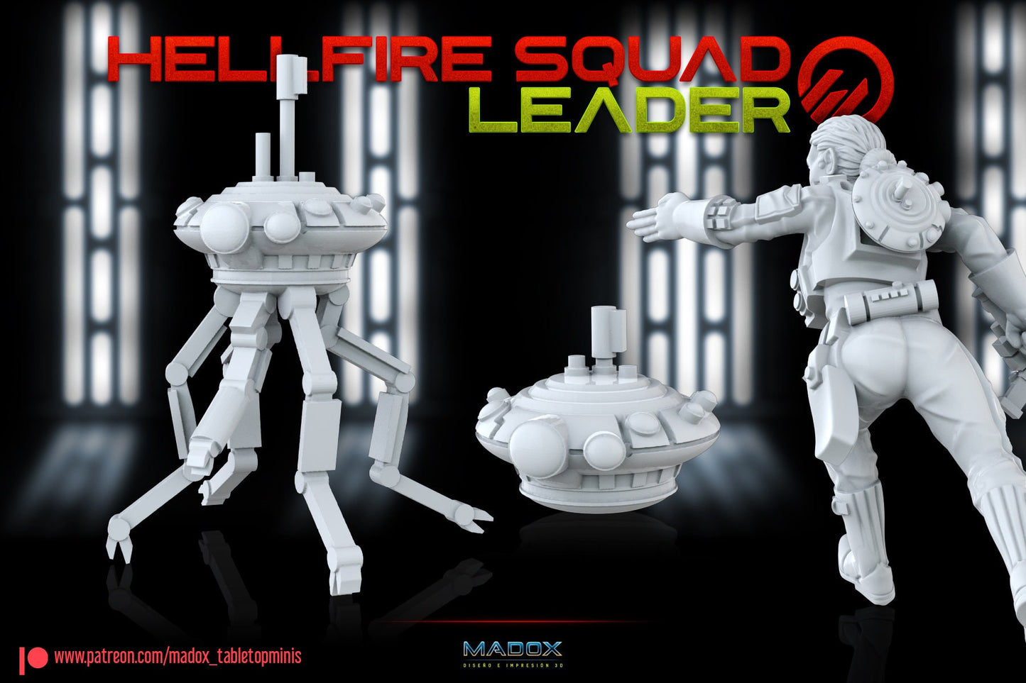 Legion - Hellfire Squad Leader (Custom Order)