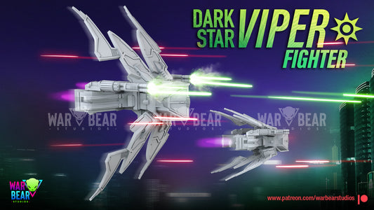 Legion - Dark Star Viper Fighter (Custom Order)