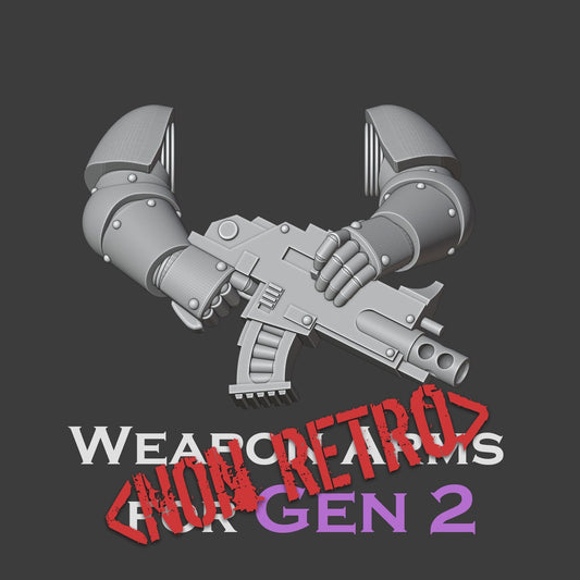 Heresy Gen 2 Non Retro Bolt Weapon Arms x10 (Custom Order)