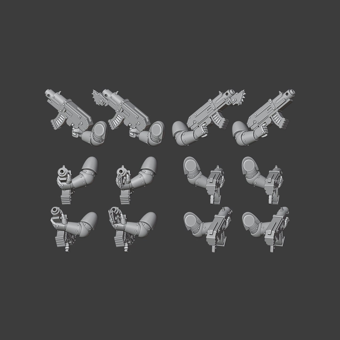 Heresy Gen 2 Retro Bolt Weapon Arms x10 (Custom Order)