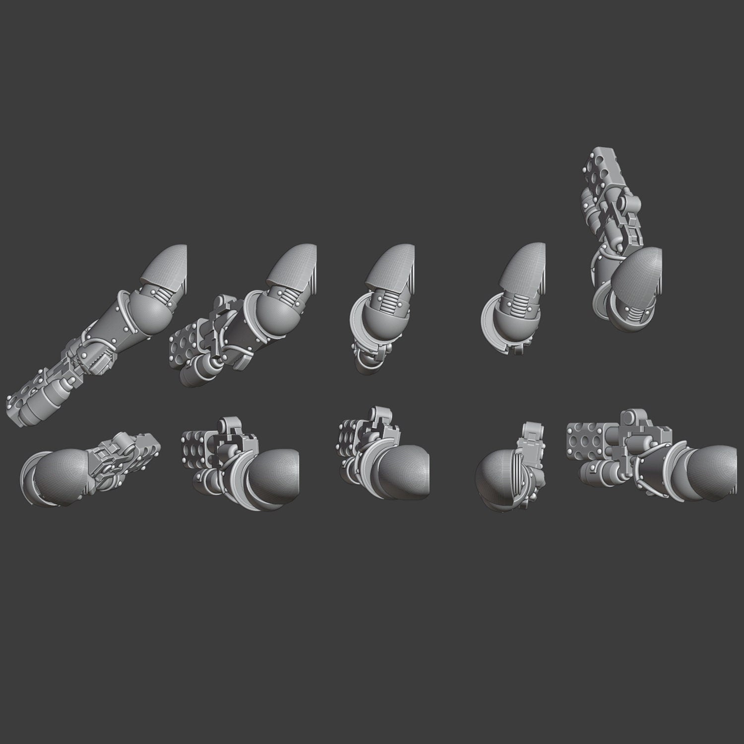 Heresy Pattern Dark Heresy GEN 3 Armour | Beowulf 3D Printed Miniatures