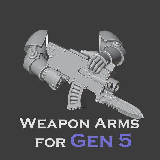 Heresy Gen 5 Bolt Weapon Arms x10 (Custom Order)