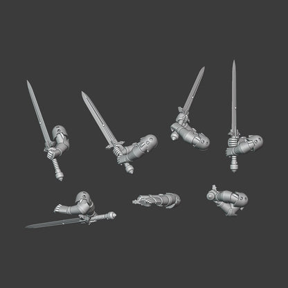 Heresy Gen 6 Great Sword Arm Pairs x10 (Custom Order)