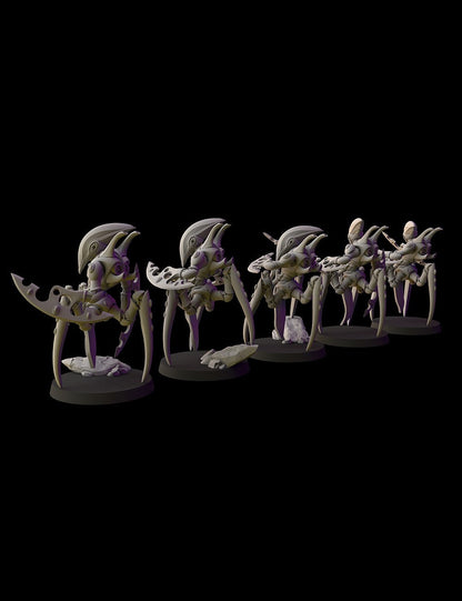 Aeterni Fantasy Cult Miniatures Noctumbras Melee x5 (Custom Order)