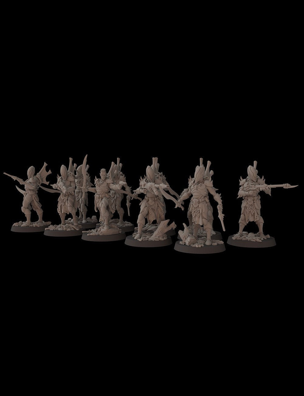 Aeterni Fantasy Cult Miniatures Primeval Assault Troops x10 (Custom Order)