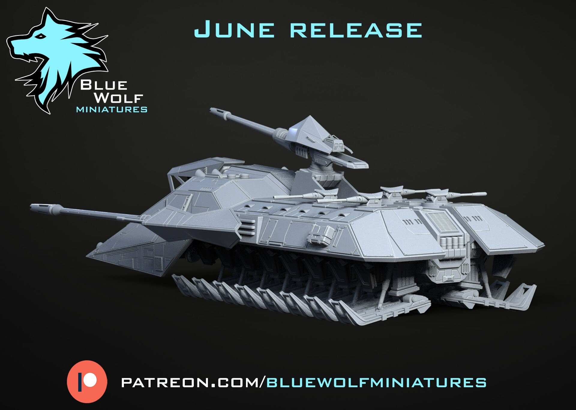 Legion - UT-AT (Custom Order) Blue Wolf Miniatures