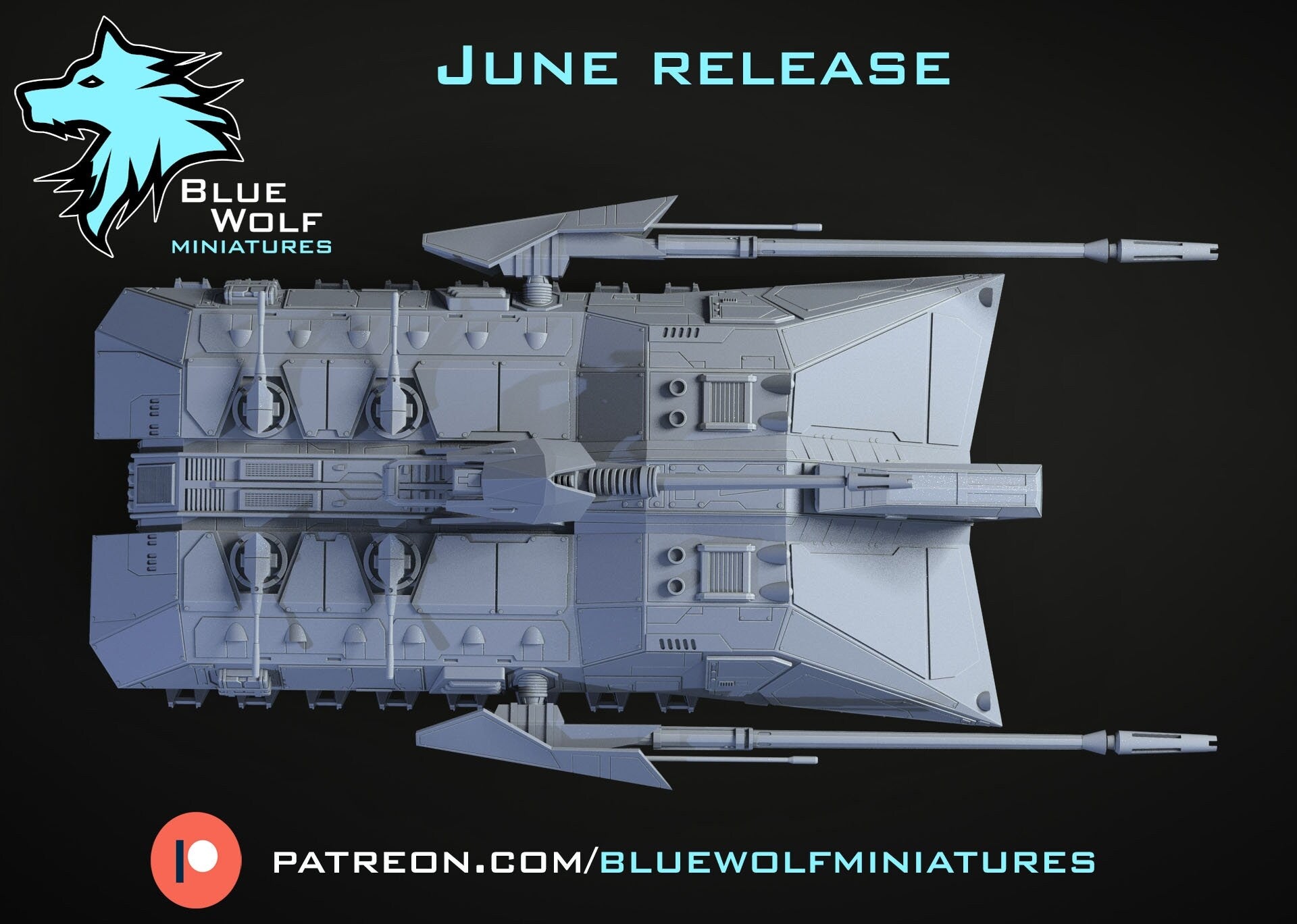 Legion - UT-AT (Custom Order) Blue Wolf Miniatures