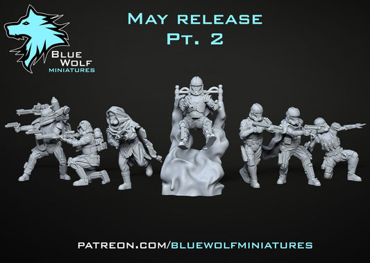 Legion - Space Smugglers II (Custom Order) Blue Wolf Miniatures