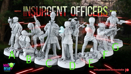 Legion - Insurgent Officers (Custom Order)