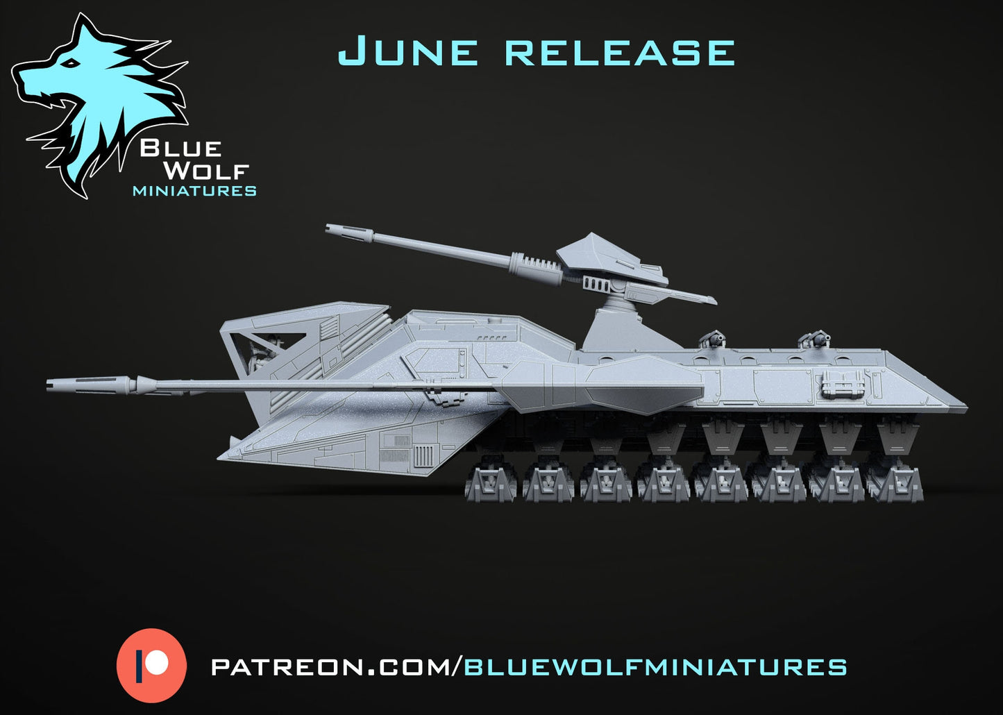 Legion - UT-AT (Custom Order) Blue Wolf Miniatures
