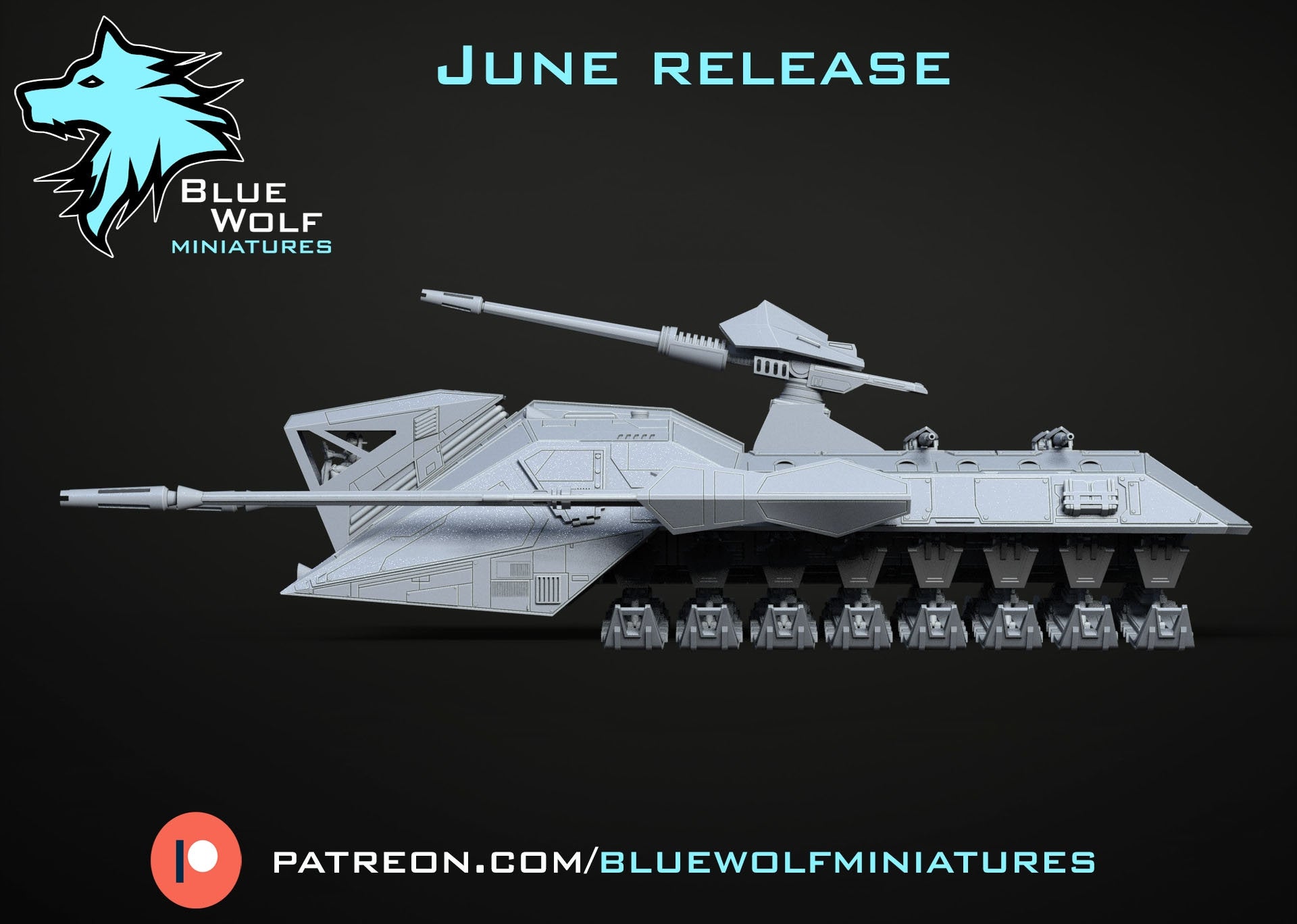 Legion - UT-AT (Custom Order) Blue Wolf Miniatures
