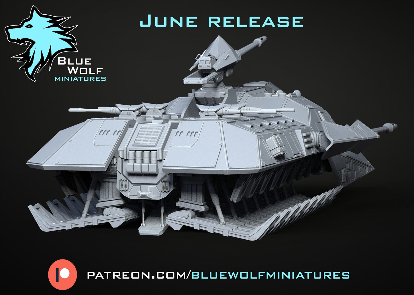 Legion - UT-AT (Custom Order) Blue Wolf Miniatures