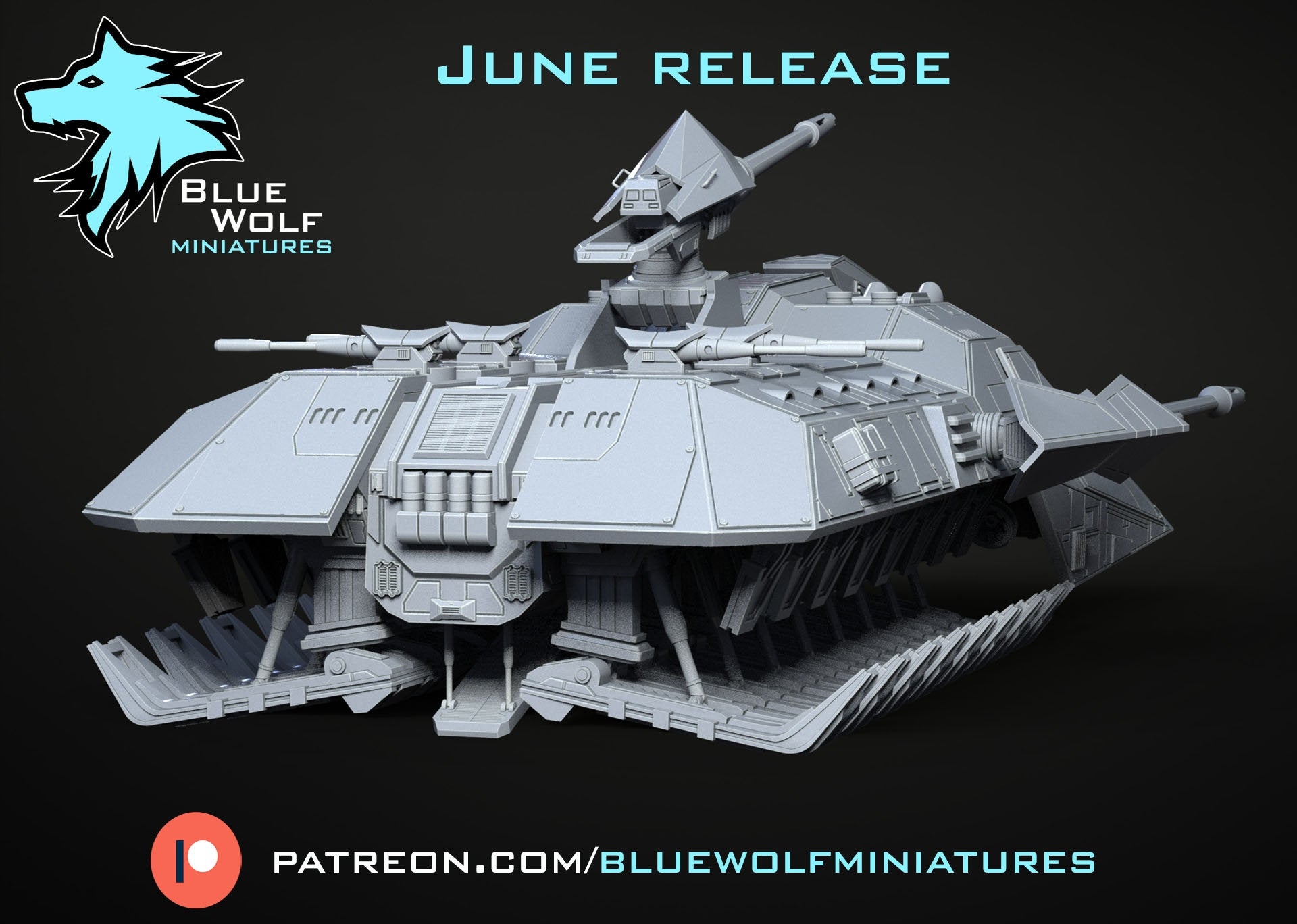 Legion - UT-AT (Custom Order) Blue Wolf Miniatures