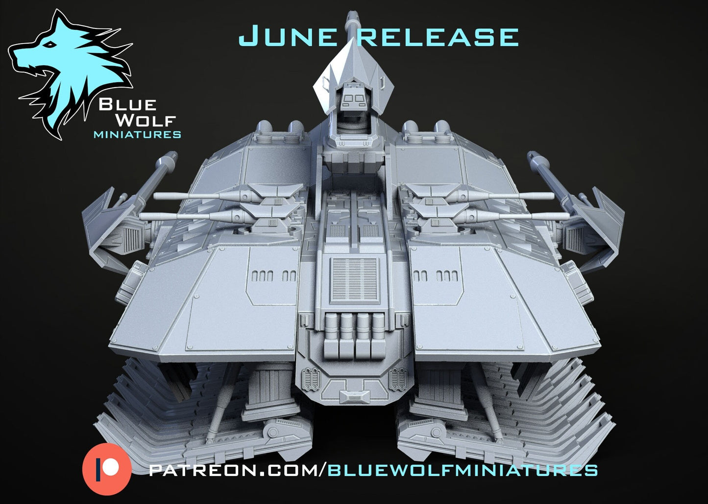 Legion - UT-AT (Custom Order) Blue Wolf Miniatures
