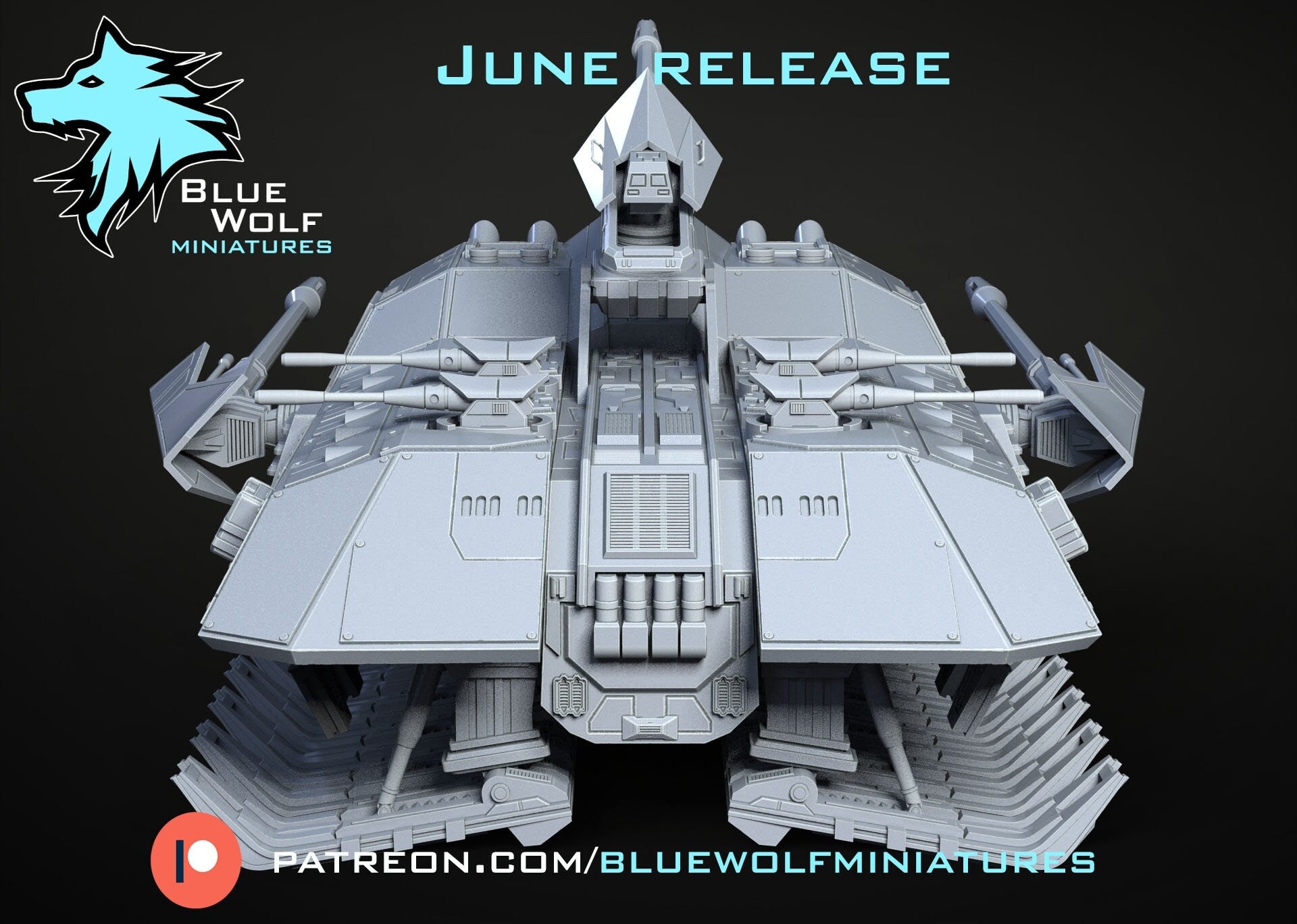 Legion - UT-AT (Custom Order) Blue Wolf Miniatures