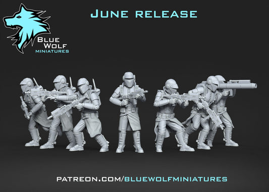 Legion - Nimbus Commandos (Custom Order) Blue Wolf Miniatures