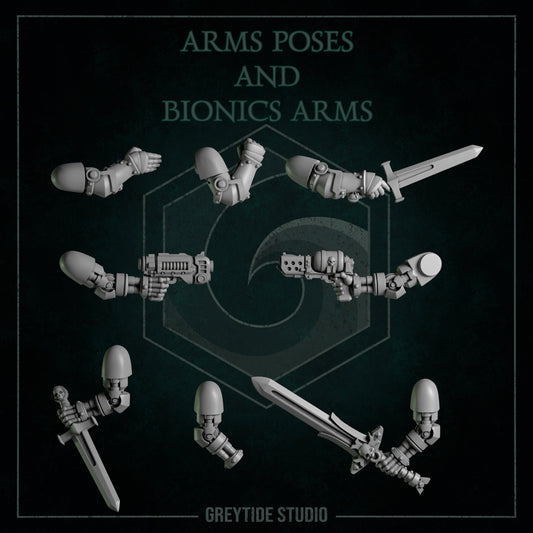GreyTide Studios Bionic Arm Pack (Custom Order)
