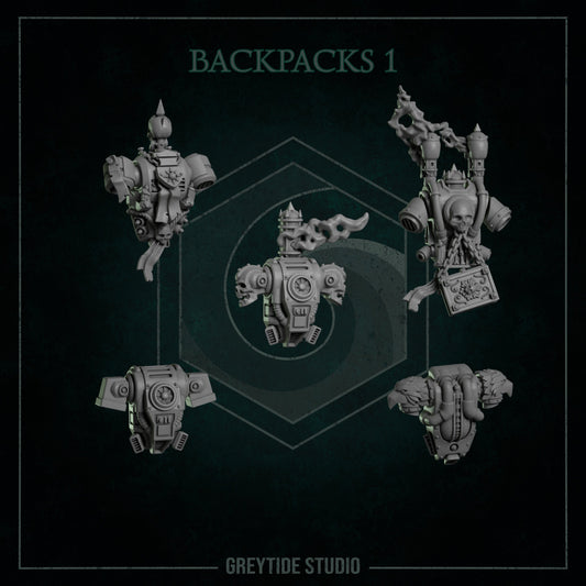 GreyTide Studios Backpacks Pack (Custom Order)