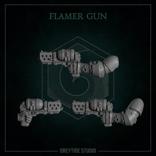 GreyTide Studios Flamer Gun Pack (Custom Order)