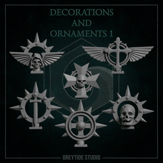 GreyTide Studios Decorations and Ornaments Pack (Custom Order)
