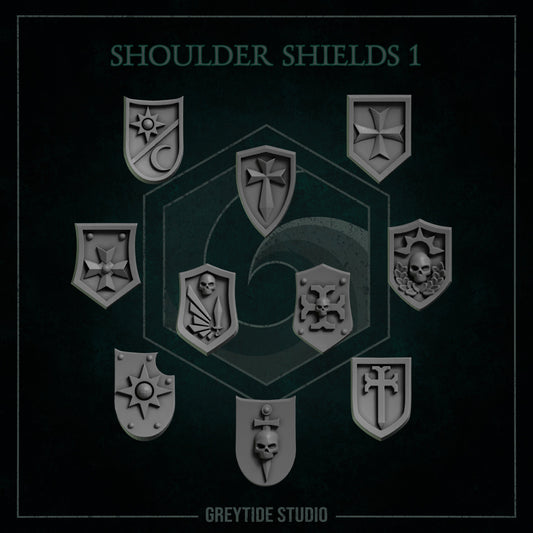GreyTide Studios Shoulder Shield Pack (Custom Order)