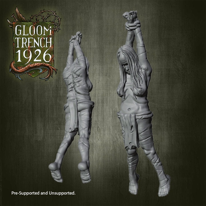 Gloom Trench - Torture Victims x2 - Fickle Dice Games (Custom Order)