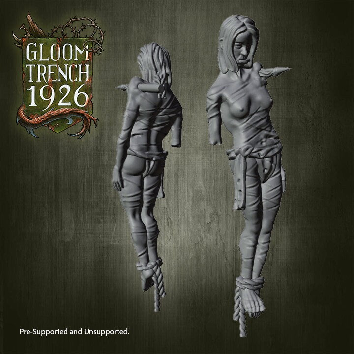 Gloom Trench - Torture Victims x2 - Fickle Dice Games (Custom Order)