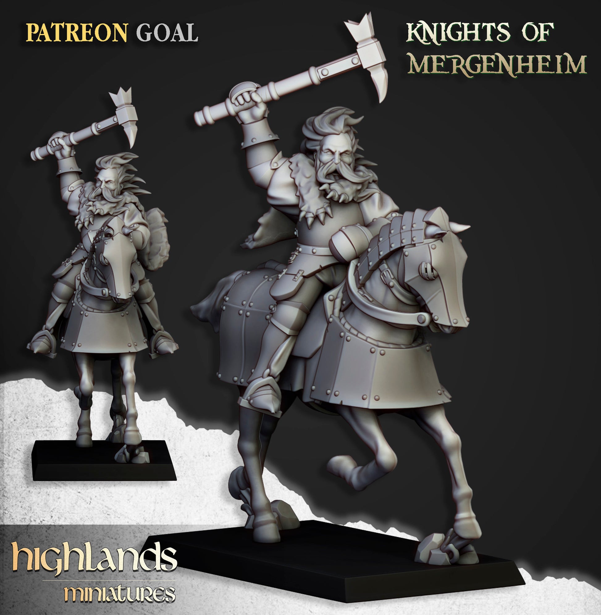 Knights of Mergenheim - Highland Miniatures (Custom Order)